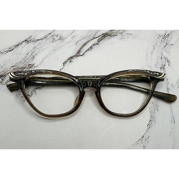 Vintage 1950s,1960s Mid-Century Liberty USA Cat Eye 51/4- Pre Used - Picture 1 of 9